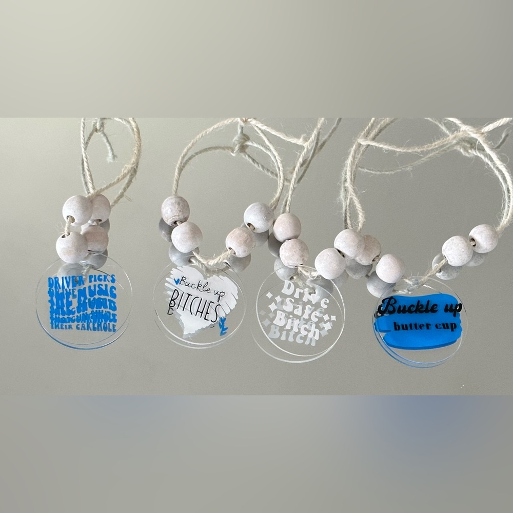 Car charms handmade